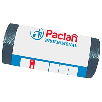 Мешки для мусора 60 л, черные, в рулоне 50 шт., ПНД, 6,2 мкм, 800х600 мм, PACLAN Professional, 604078 в Орске Мешки для мусора 60 л, черные, в рулоне 50 шт., ПНД, 6,2 мкм, 800х600 мм, PACLAN Professional, 604078 в Орске