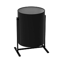 Урна металлическая уличная, Титан, 25 л, цвет черный в Орске