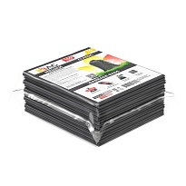 Мешки для мусора 160 л, серые, в пачке 10 шт., ПВД, 40 мкм, 900х1100 мм, i-Bag в Орске Мешки для мусора 160 л, серые, в пачке 10 шт., ПВД, 40 мкм, 900х1100 мм, i-Bag в Орске