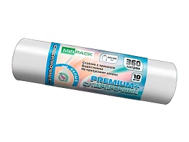 Мешки для мусора 360 л, белые, в рулоне 10 шт., ПВД 65 мкм, 1400х1000 мм, PREMIUM+, 3601015302 в Орске Мешки для мусора 360 л, белые, в рулоне 10 шт., ПВД 65 мкм, 1400х1000 мм, PREMIUM+, 3601015302 в Орске