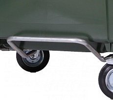 Педаль для мусорного контейнера 660 л. серый в Орске Педаль для мусорного контейнера 660 л. серый в Орске