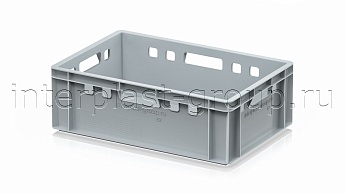 Ящик для мяса и колбасных изделий Е-2 серый в Орске