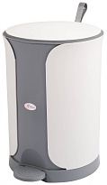 Контейнер для мусора Sтилъ с педалью 18 л серый 18 серый в Орске Контейнер для мусора Sтилъ с педалью 18 л серый 18 серый в Орске