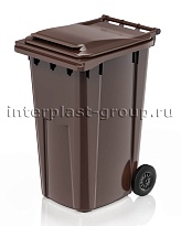 Контейнер для мусора 240 л коричневый облегченный 240 зеленый в Орске