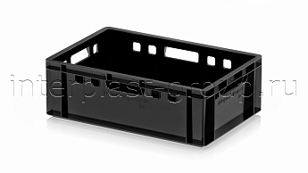 Ящик для мяса и колбасных изделий Е-2 черный в Орске