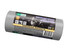 Мешки для мусора 240 л, ароматизированные, серые, в рулоне 10 шт., ПВД 40 мкм, 1500х1100 мм, СИЛАЧИ, sil240111101 в Орске Мешки для мусора 240 л, ароматизированные, серые, в рулоне 10 шт., ПВД 40 мкм, 1500х1100 мм, СИЛАЧИ, sil240111101 в Орске