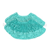 Бахилы бирюзовые 2000 шт (1000 пар), 16 мкм, однослойные, с одной резинкой, Эконом в Орске Бахилы бирюзовые 2000 шт (1000 пар), 16 мкм, однослойные, с одной резинкой, Эконом в Орске