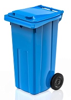 Мусорный контейнер 120 л голубой в Орске Мусорный контейнер 120 л голубой в Орске