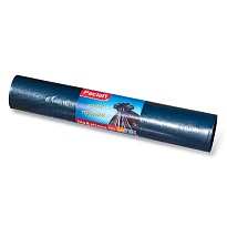 Мешки для мусора 240 л, черные, в рулоне 20 шт., ПВД 35 мкм, 1400х900 мм, PACLAN Big&Strong, 600823 в Орске