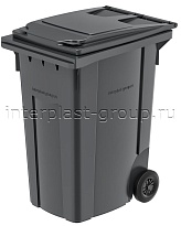 Мусорный контейнер 360 л серый 360 серый в Орске