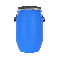 Бочка пластиковая 65 л с хомутом в Орске